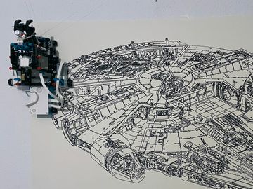 Picture of the plotter