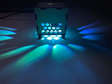 Airthing in a dark room