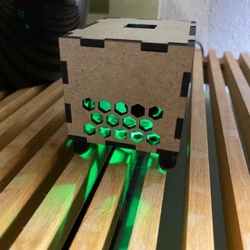 Airthing showing green status